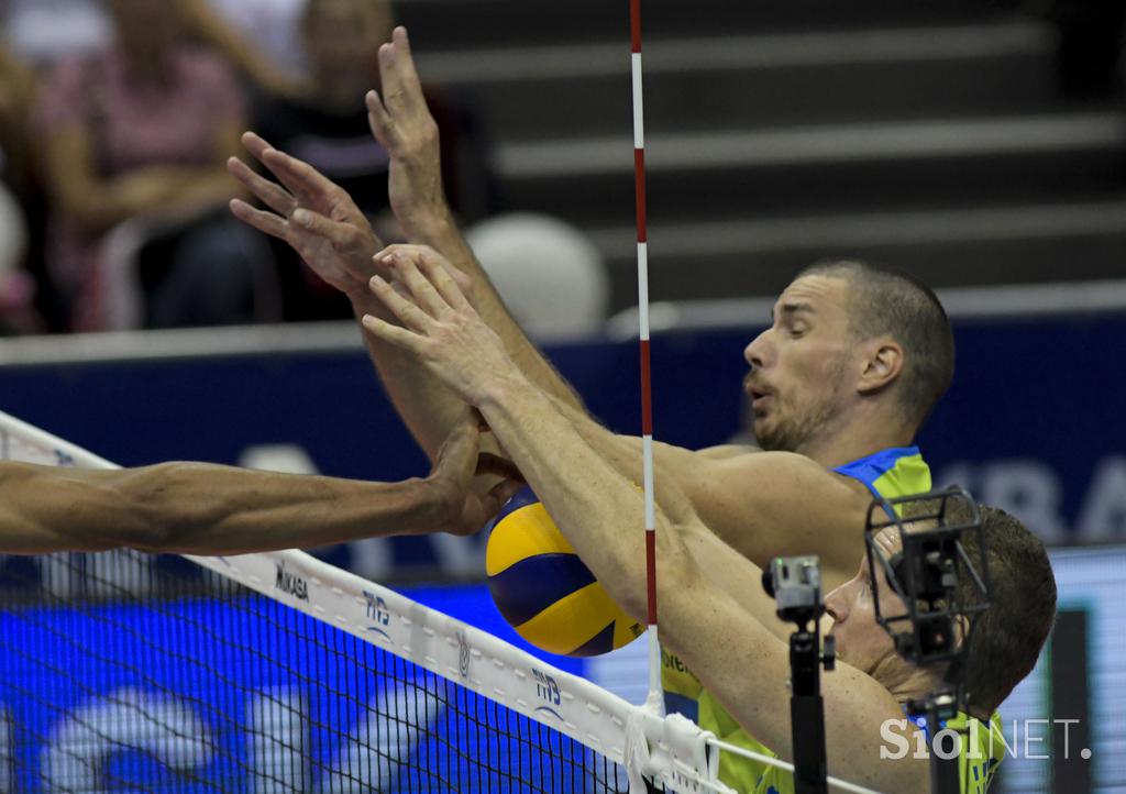 Slovenska odbojkarska reprezentanca Francija olimpijske kvalifikacije