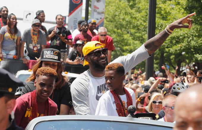 LeBron James: osrednja zvezda parade | Foto: 