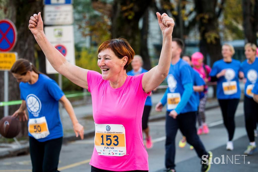 21. Ljubljanski maraton, Fun tek