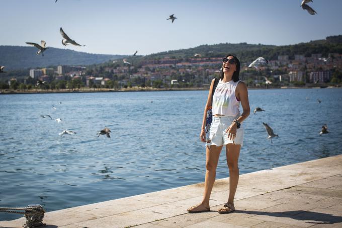 Macarolovo smo obiskali v njenem domačem Kopru, ki se po novem ponaša s kar dvema olimpijskima medaljama, zlatom judoistke Andreje Leški in srebrom kajtarja Tonija Vodiška. | Foto: Bojan Puhek