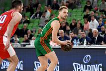 Cedevita Olimpija : Borac, Jaka Blažič