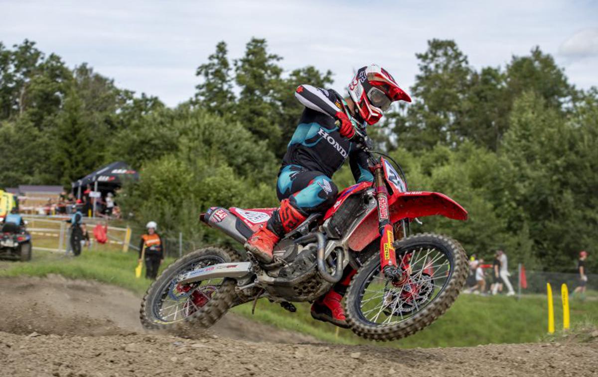 Tim Gajser Honda Švedska | Tim Gajser je bil na sobotni kvalifikacijski vožnji drugi. | Foto Honda Racing/ShotbyBavo