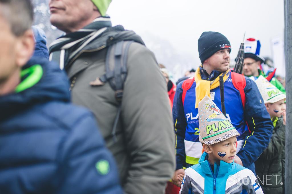 Planica 2023, navijači, petek