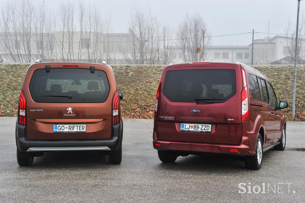 Ford tourneo courier in peugeot rifter