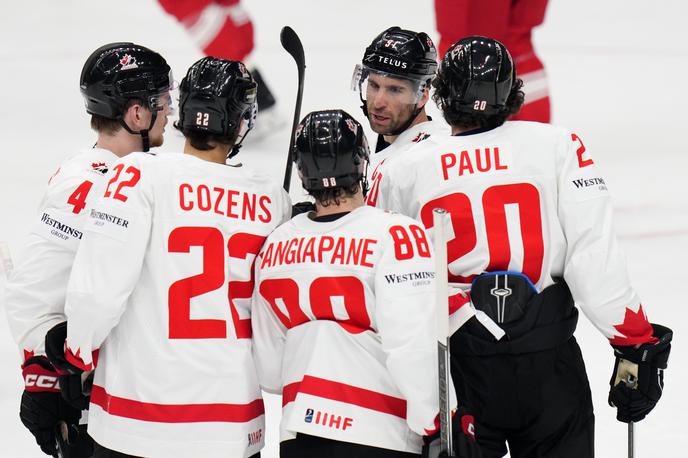 SP v hokeju 2024: Kanada - Danska | Kanadčani so Dance premagali s 5:1, dva gola so dosegli v izdihljajih srečanja. | Foto Guliverimage