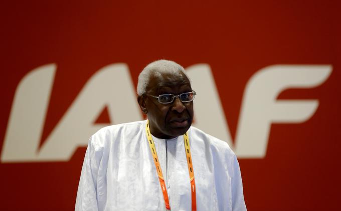 Lamine Diack in njegov sin Papa Massata Diack sta v središču tokijske zadeve. | Foto: Getty Images