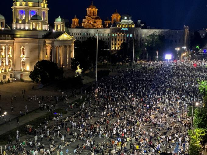 Srbija protesti | Foto: Reuters