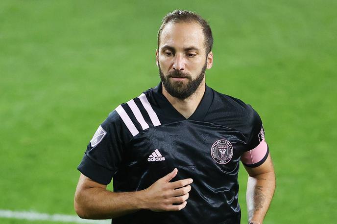 Gonzalo Higuain | Gonzalo Higuain se je v Inter Miami preselil septembra letos in v devetih nastopih v ZDA za zdaj zabil le en gol. | Foto Guliverimage