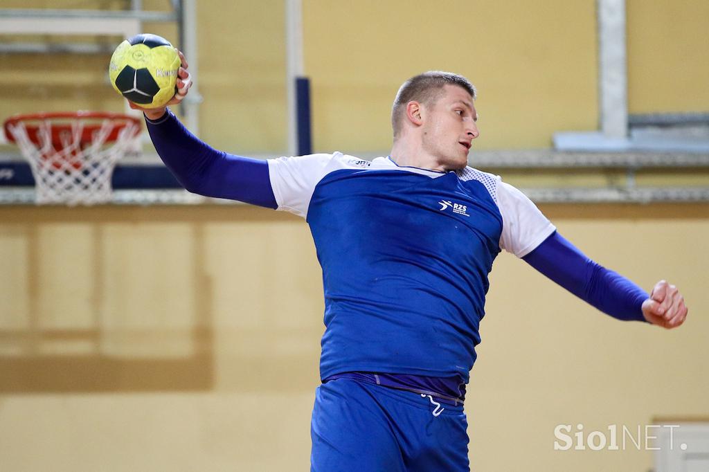 trening rokometna reprezentanca vojašnica