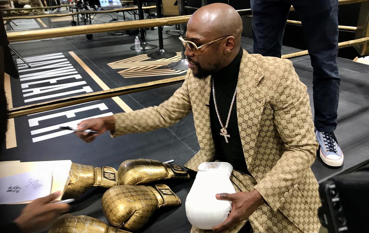 Floyd Mayweather | Nekdanji večkratni svetovni boksarski prvak Floyd Mayweather si na ekshibicijskih borbah polni denarnico. | Foto Reuters