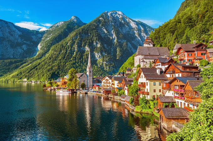 Hallstatt naj bi s svojim idiličnim videzom navdihnil ustvarjalce priljubljenega Disneyjevega animiranega filma Ledeno kraljestvo. | Foto: Shutterstock