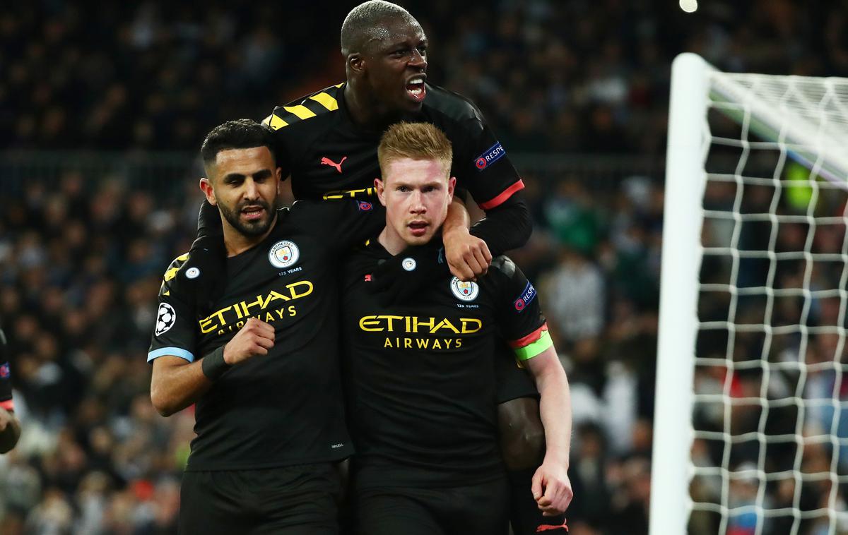 Manchester City | Manchester City je po preobratu prišel do zmage v Madridu in je na pragu uvrstitve v četrtfinale. | Foto Reuters