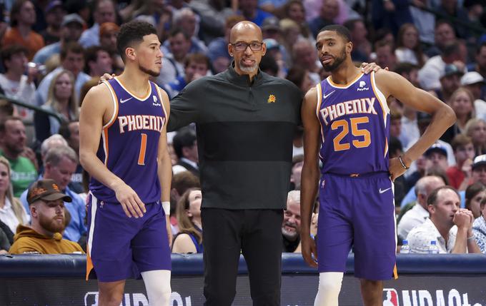 Monty Williams je bil s Phoenixom najboljši v rednem delu lige NBA, zdaj pa skuša po Minnesoti v končnici lige NBA izločiti še Dallas. | Foto: Reuters