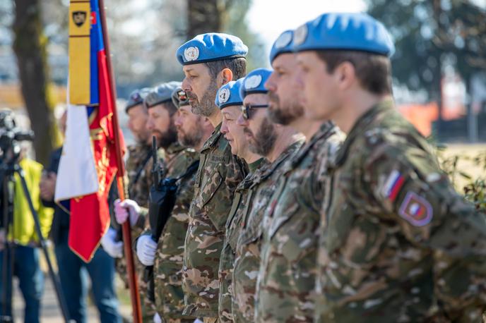 Slovenska vojska Ciper | Pripadniki slovenskega kontingenta, ki se bodo za leto dni odpravili na Ciper v okviru mirovne misije Združenih narodov. | Foto Slovenska vojska/Zvone Vrankar