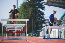 trening Kranj smučarski skakalci Žak Mogel