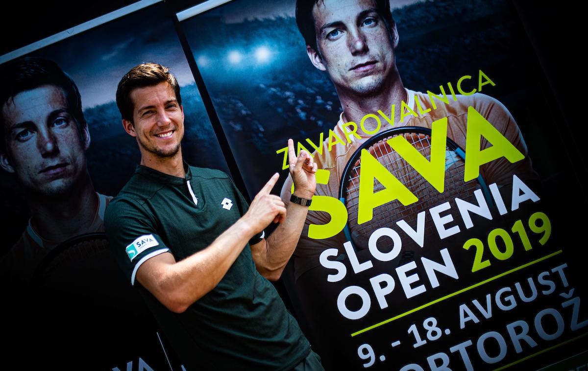 Aljaž Bedene | Aljaž Bedene je prvi favorit za osvojitev lovorike v Portorožu. | Foto Grega Valančič / Sportida