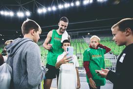 Cedevita Olimpija trening