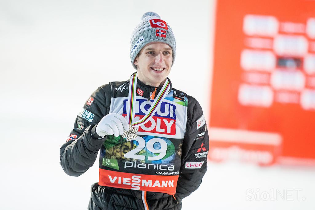 Havlor Egner Granerud svetovno prvenstvo v poletih Planica