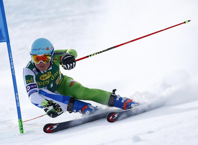 Meta Hrovat je tretjič v karieri osvojila točke svetovnega pokala. | Foto: Reuters