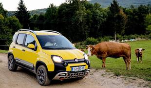 Fiat panda 1.3 multijet 4×4 cross – malček, ki sanja o Dakarju in za seboj pusti večino terencev