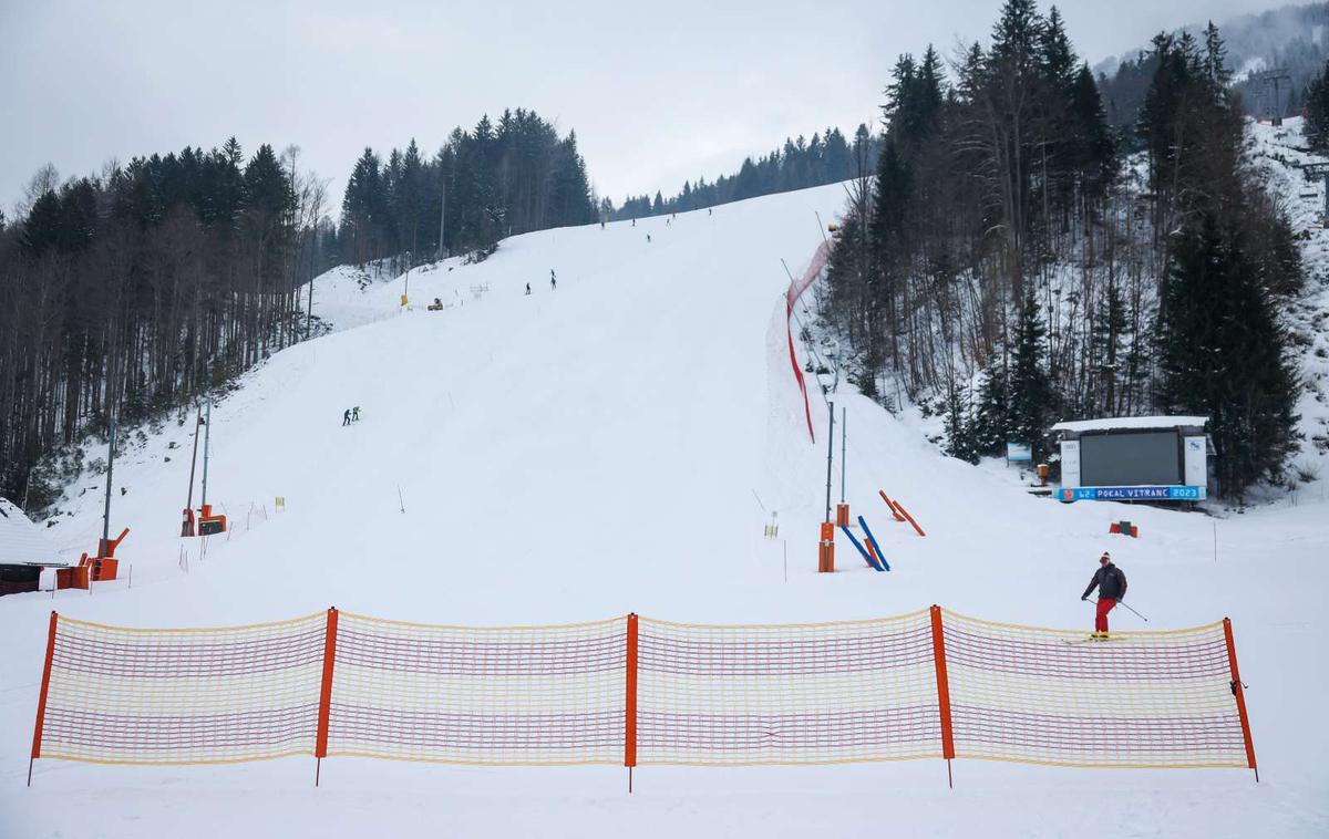 Kranjska Gora Podkoren Vitranc | Že pred tednom dni je bilo v Podkorenu precej pomladno. | Foto Anže Malovrh/STA