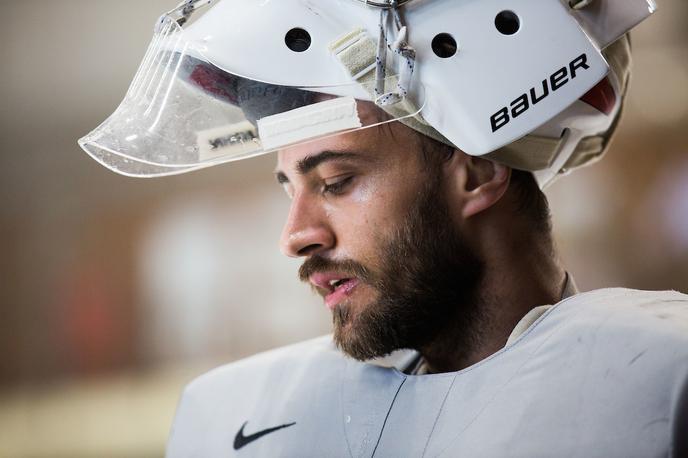 slovenska hokejska reprezentanca trening pred SP 2019 | Matija Pintarič bo tudi v prihodnji sezoni zagotovo igral v dresu francoskega podprvaka Rouena, so potrdili v klubu. | Foto Peter Podobnik/Sportida