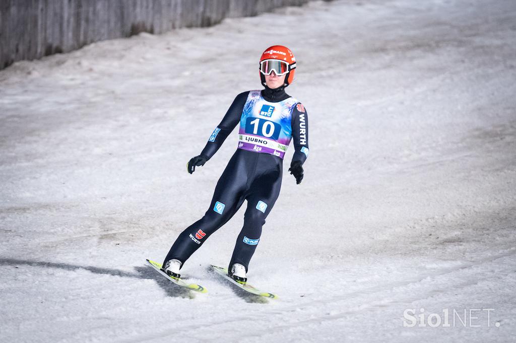 Ljubno ob Savinji, silvestrska turneja smučarskih skakalk, 1. tekma