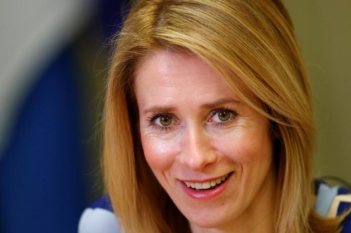 Kaja Kallas | 43-letna Kallasova je prva ženska na čelu estonske vlade. Je predsednica Estonske reformne stranke, ki ji Estonci pravijo "veveričja stranka". | Foto Reuters