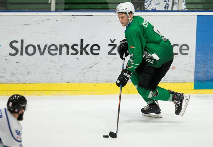 "Morda nismo začeli na najvišji ravni, a smo po prvi tretjini že vodili z 2:0. Igrali smo kot ekipa. Imamo še nekaj rezerv v igri, da se še marsikaj izboljšati." | Foto: Vid Ponikvar