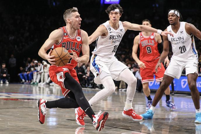 Goran Dragić | Goran Dragić je proti Brooklynu odigral 12 minut, v tem času pa za Chicago dosegel pet točk, skok in podajo. | Foto Guliverimage