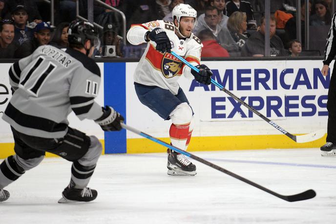 Anže Kopitar LA KIngs | Anže Kopitar je dosegel svoj 20. gol v sezoni, zabeležil še svojo 30. podajo, odigral pa je prav tako okroglo 70. tekmo v sezoni. | Foto Reuters