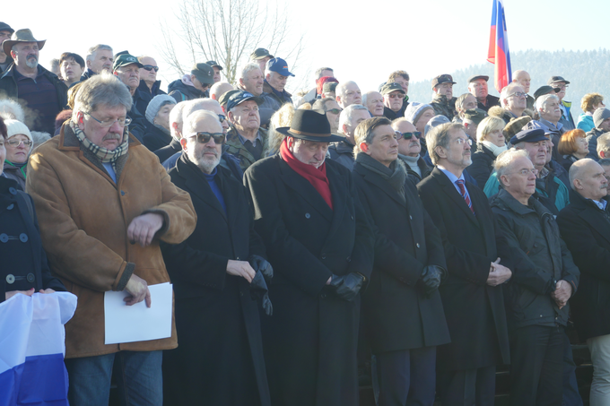 Kočevska Reka postroj teritorialna obramba slovenska vojska obletnica slovesnost igor bavčar | Foto: STA ,