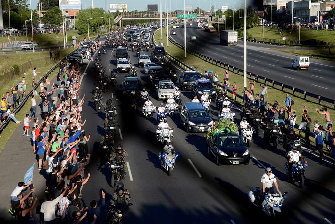 Maradona Pogreb Buenos Aires | Foto: Reuters