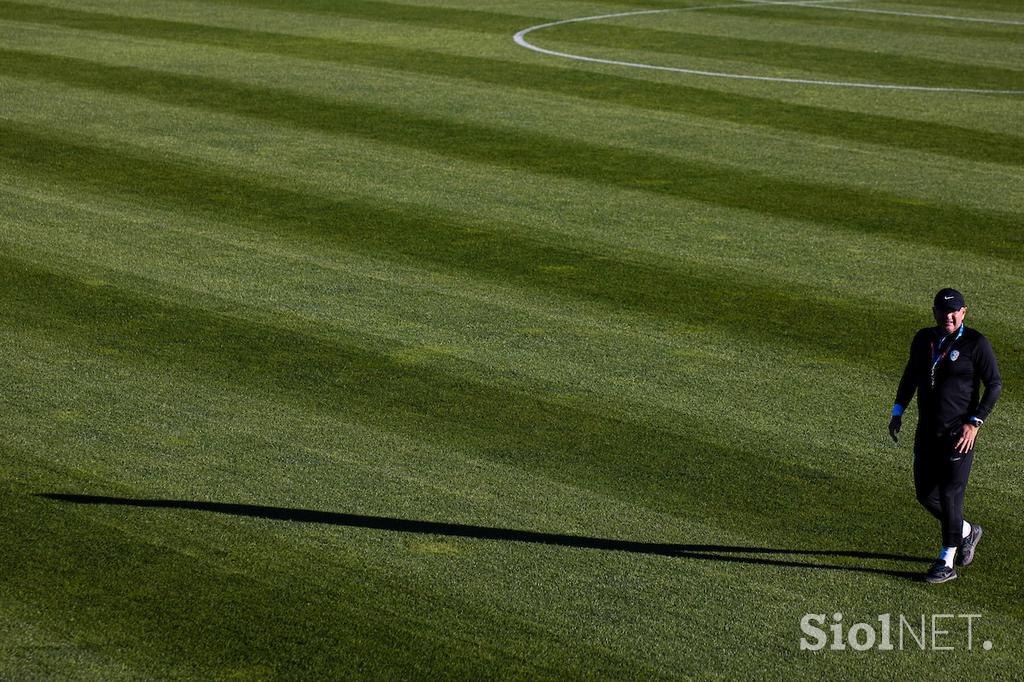 Slovenska nogometna reprezentanca trening