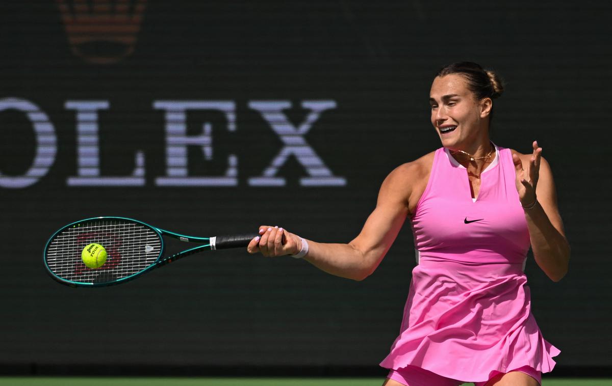 Arina Sabalenka | Arina Sabalenka je izpadla na turnirju serije WTA 1000 v ameriškem Indian Wellsu. | Foto Reuters