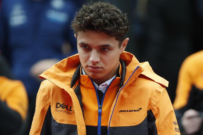 Lando Norris McLaren | Lando Norris je v Sočiju prvič štartal s prvega položaja. | Foto Reuters