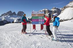 Top štiri smučišča v Dolomitih: nikakor se ne boste želeli ustaviti