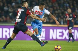 Napoli bo pogrešal Allana, Genoa zamenjala trenerja