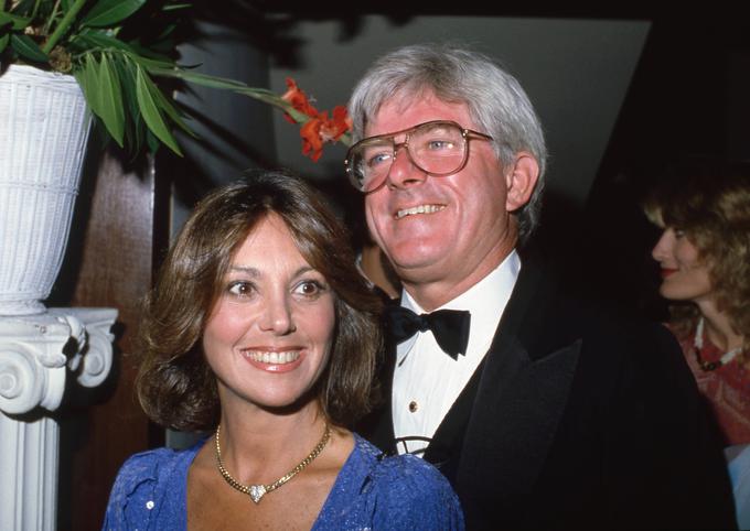 Phil Donahue z ženo Marlo Thomas v 80. letih prejšnjega stoletja. | Foto: Guliverimage