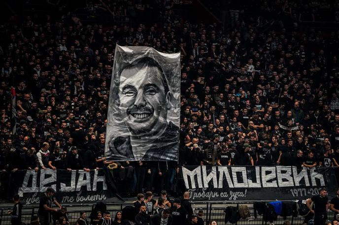 Partizan Mega Dejan Milojević | Polna Štart arena v Beogradu se je poklonila Dejanu Milojeviću. | Foto Partizan Mozzart Bet/Dragana Stjepanović