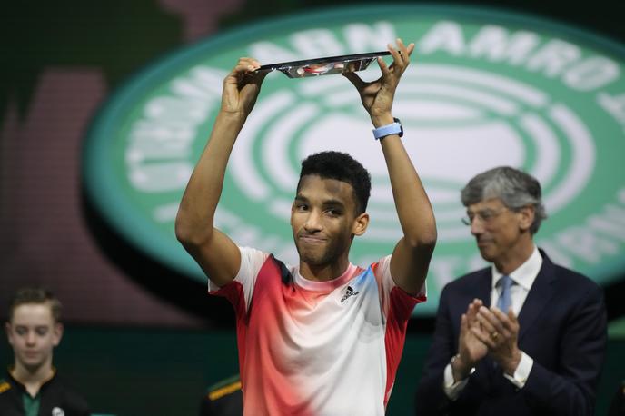 Felix Auger-Aliassime | Felix Auger-Aliassime je osvojil svoj prvi naslov na turnirjih ATP. | Foto Guliverimage