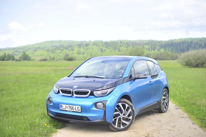 Pri nas je eden najbolj priljubljenih modelov BMW i3. | Foto: Gregor Pavšič