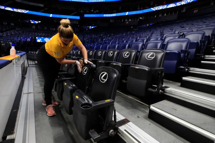 koronavirus nba | V ligi NBA so aktivnosti trenutno prekinjene. | Foto Getty Images