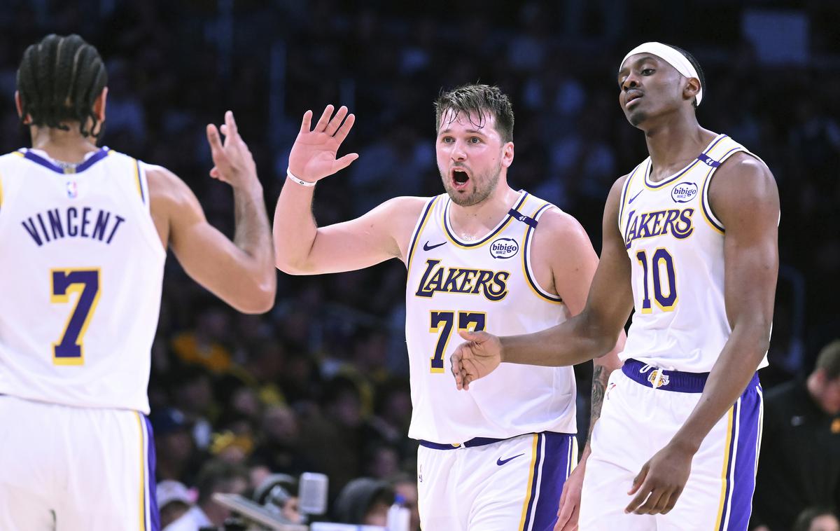 Luka Dončić | Luka Dončić in Los Angeles Lakers v noči na torek gostijo košarkarje zasedbe San Antonio Spurs. | Foto Guliverimage