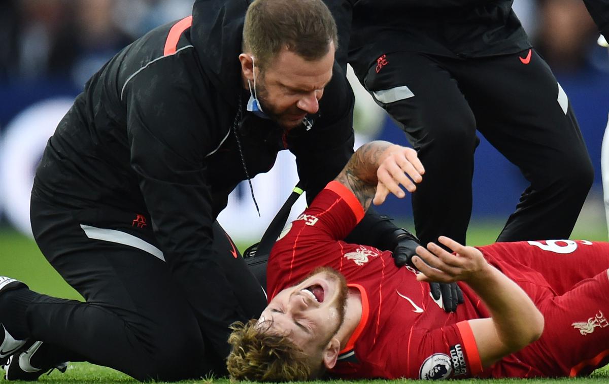 Harvey Elliott | Harvey Elliott bo odsoten vsaj nekaj mesecev. | Foto Reuters