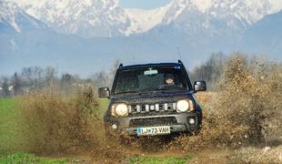 Kavboj Jimny ali najbolj trmoglavo terensko vozilo