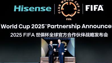 Hisense imenovan za prvega uradnega partnerja FIFA klubskega svetovnega prvenstva 2025