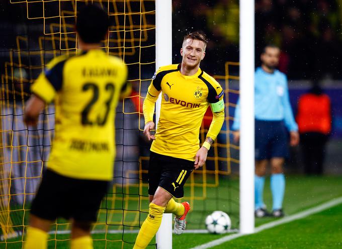 Marco Reus je proti Legii zaigral prvič po maju in takoj navdušil - dva zadetka in dve podaji. | Foto: Reuters