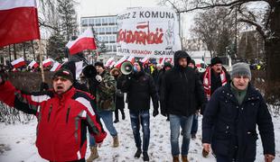 Na tisoče Poljakov protestira proti vladi Donalda Tuska