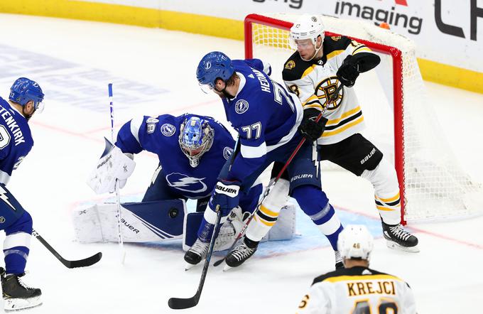 Tampa in Boston sta si že zagotovila konferenčni četrtfinale, a bi pred končnico igrala med seboj za razvrstitev. | Foto: Reuters